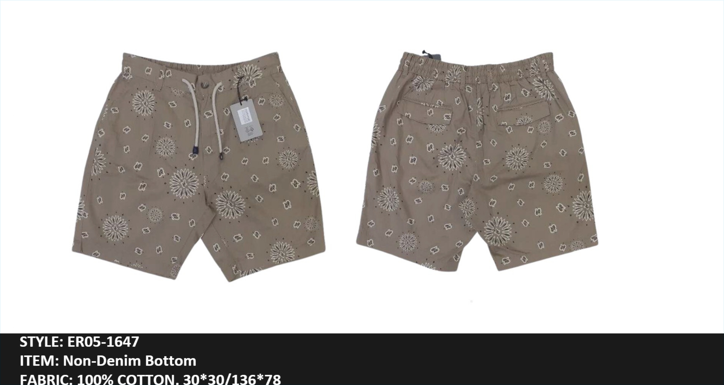 Non-Denim Bottom shorts